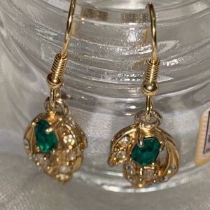 Vermeil gold earrings